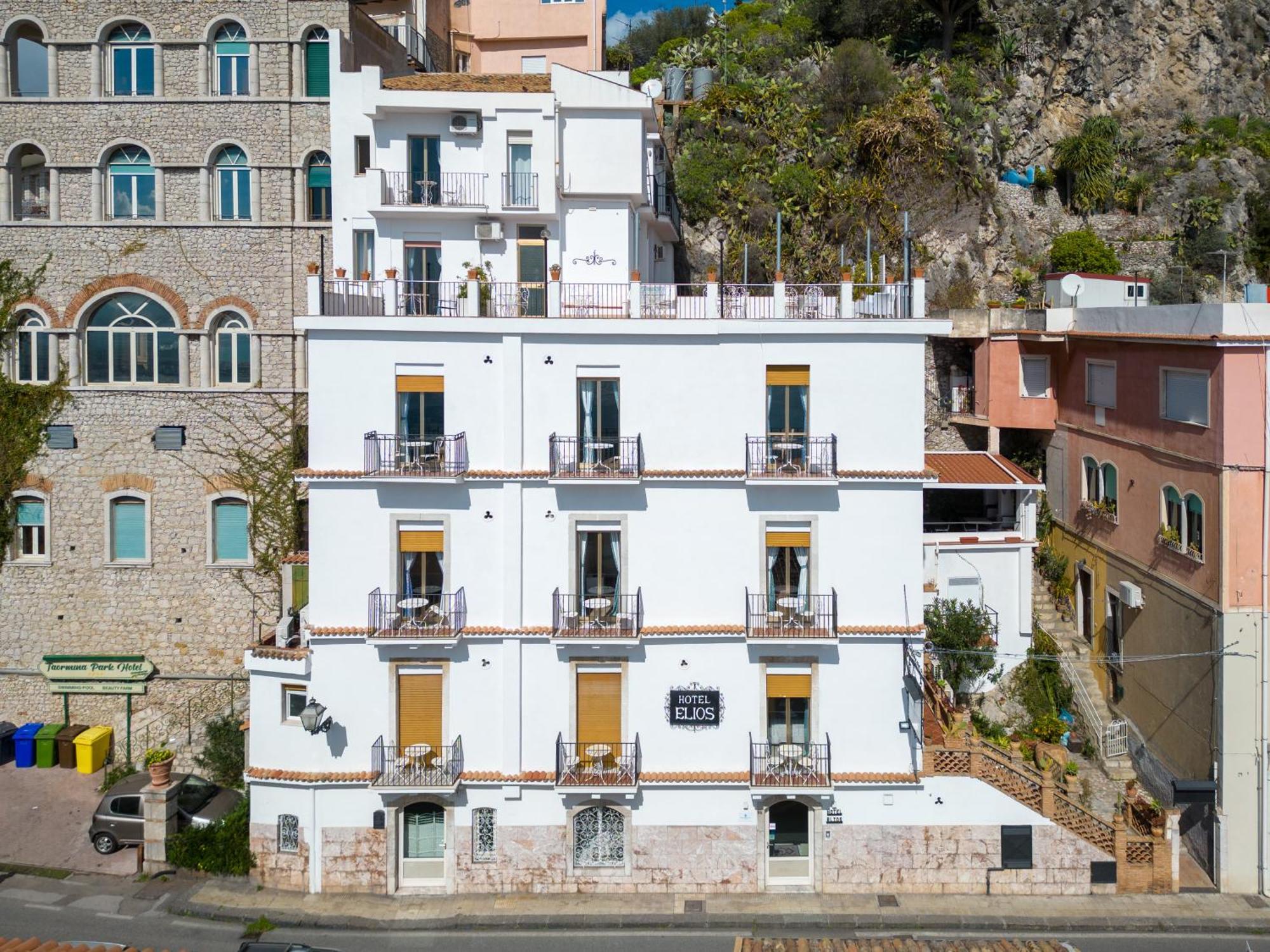 Hotel Elios Tao Таормина Экстерьер фото